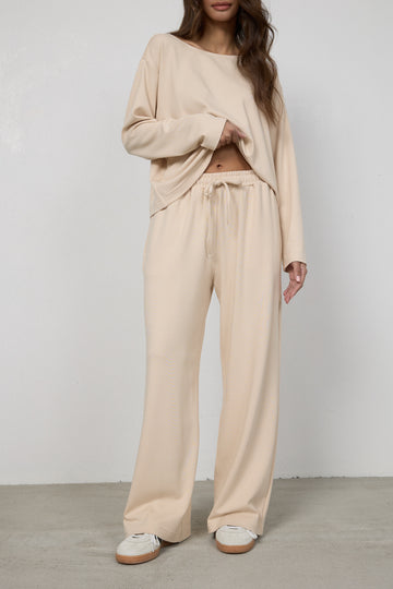 Spodnie Lenno Cream Petite