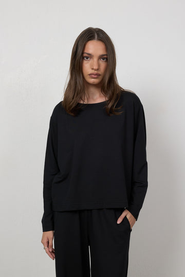 Longsleeve Loren Black Petite