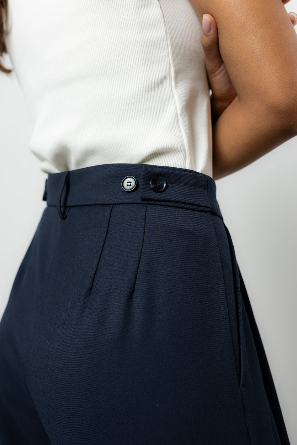Spodnie Landis Navy Petite