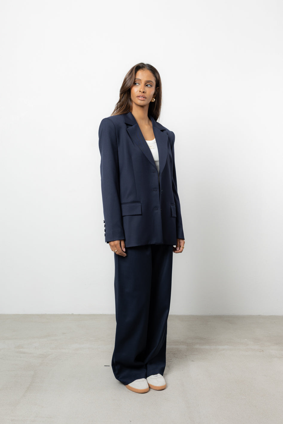 Marynarka Malva Navy Petite