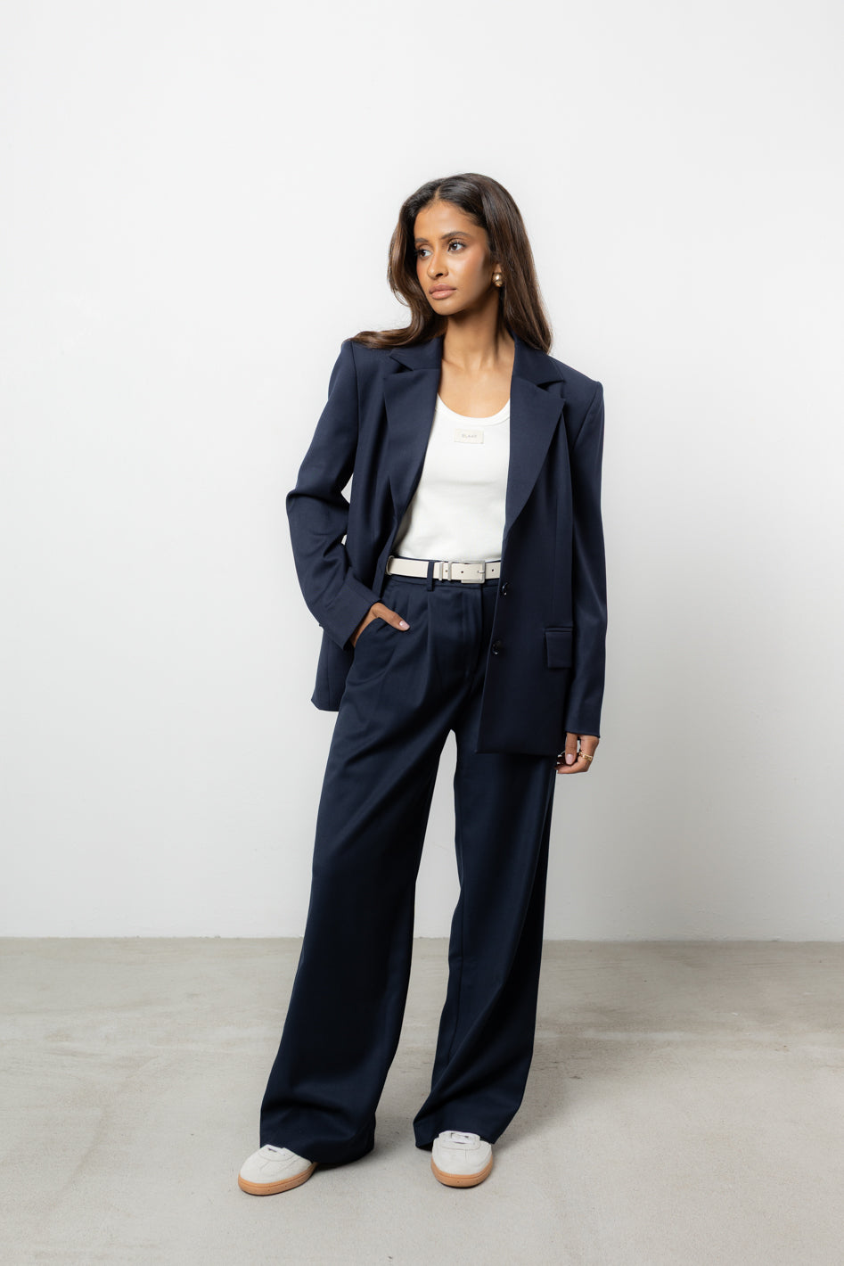 Marynarka Malva Navy Petite