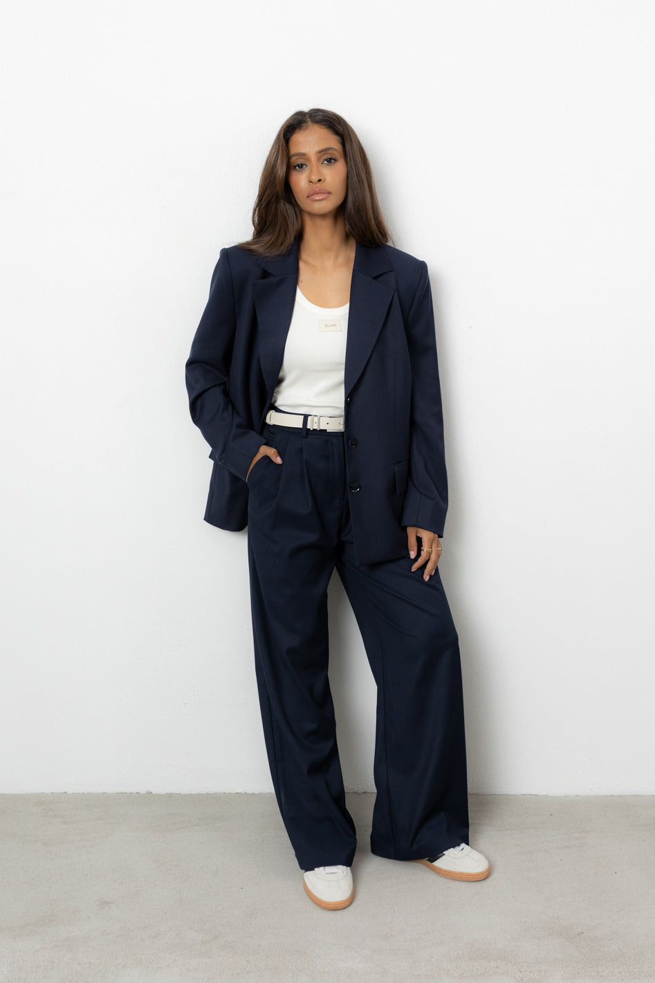 Marynarka Malva Navy Petite