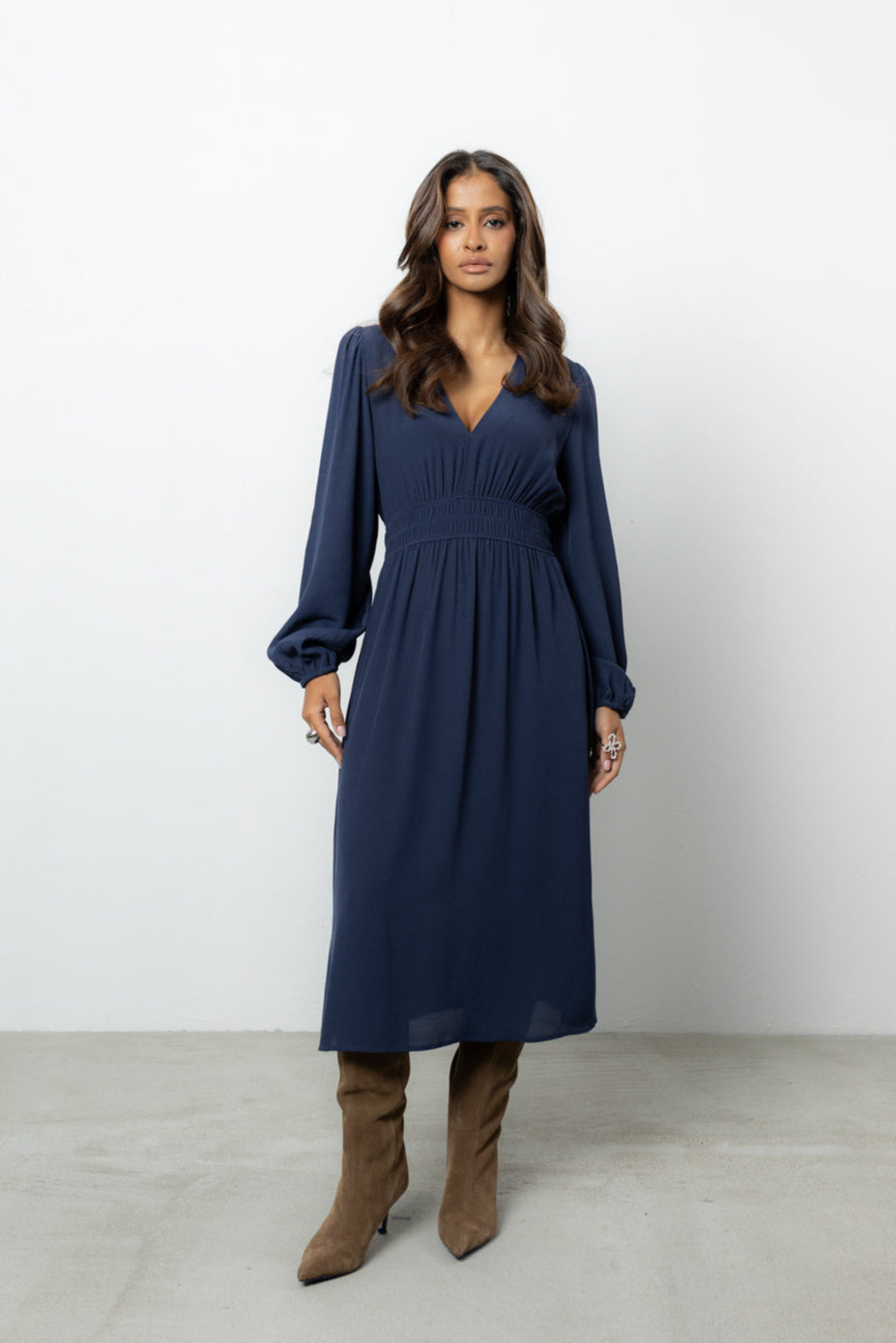 Sukienka Nerys Navy Petite