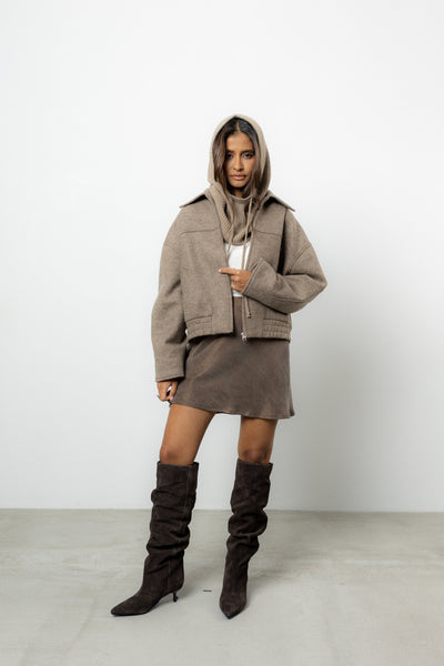 Spódnica Moniss Brown Petite