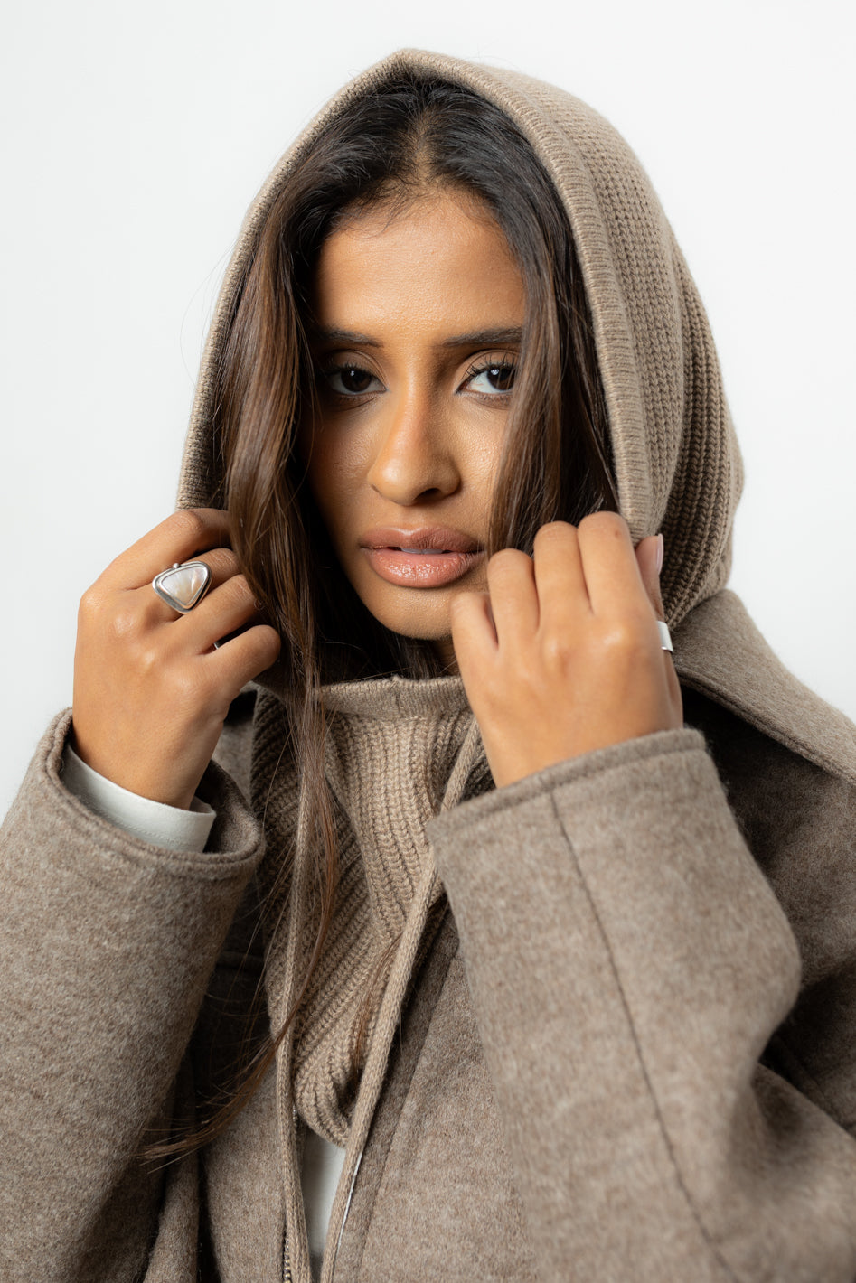 Balaclava Fini Taupe