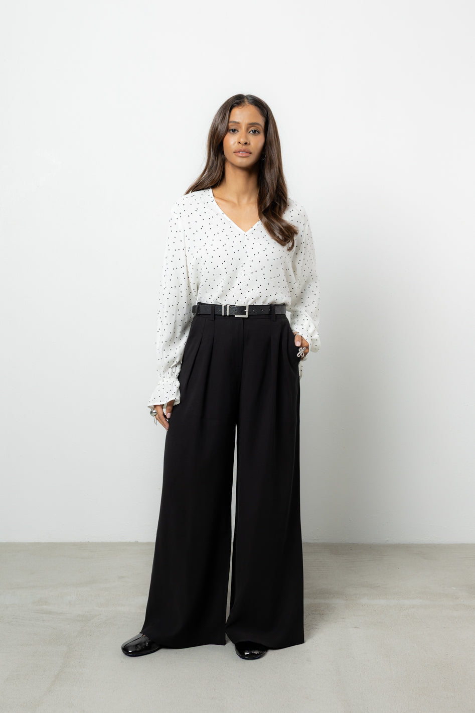 Spodnie Naver Vis Black Petite