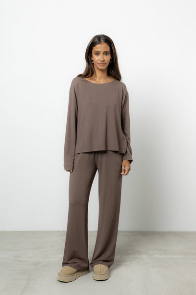 Longsleeve Loren Mocca Petite