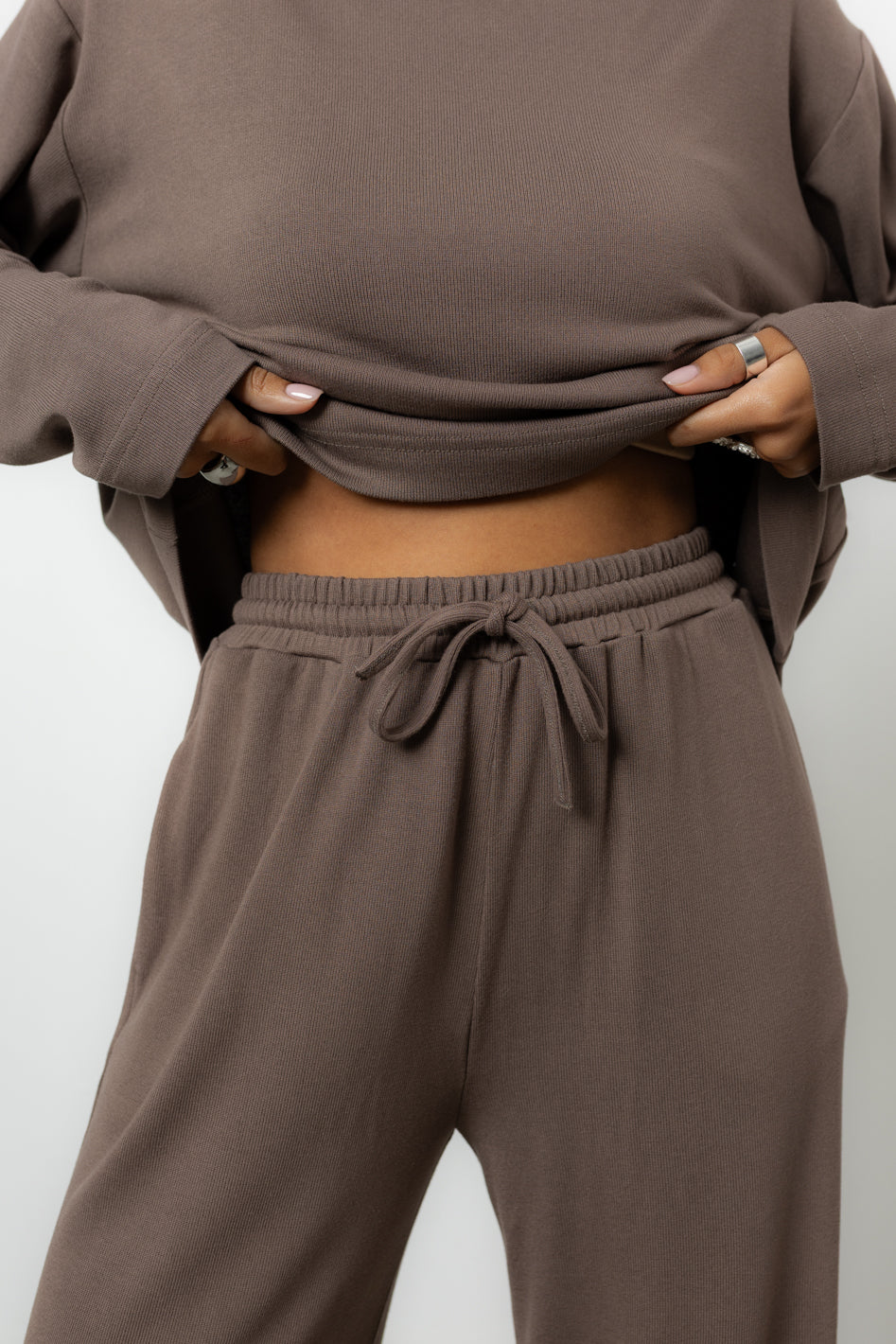 Spodnie Lenno Mocca Petite