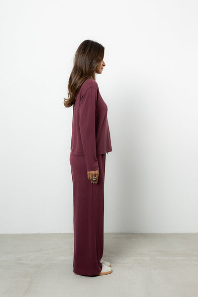 Longsleeve Loren Burgund Super Petite
