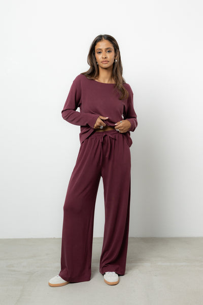 Longsleeve Loren Burgund Super Petite