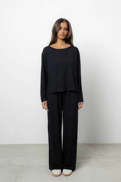 Longsleeve Loren Black Petite