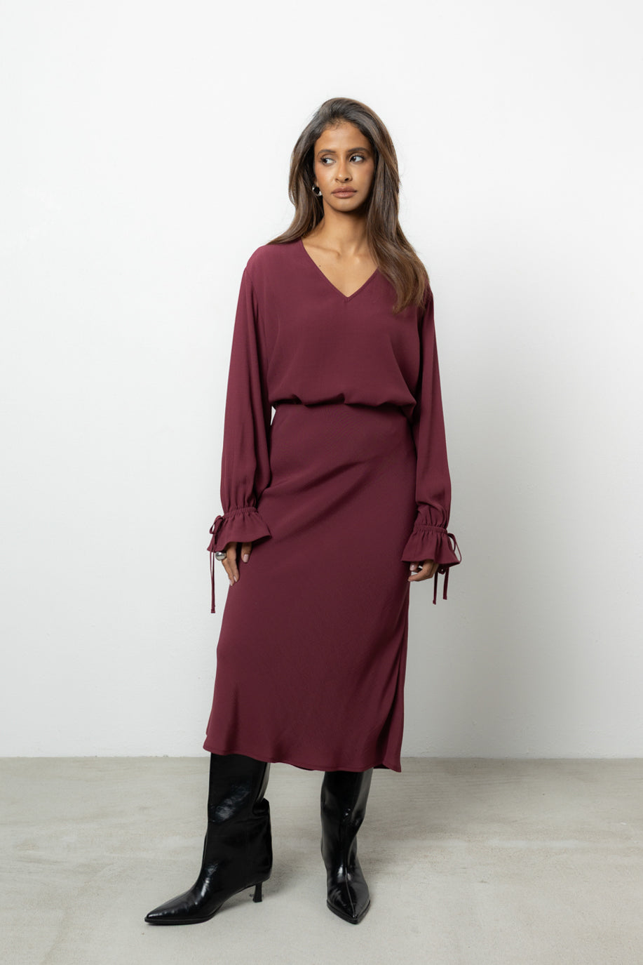 Spódnica Brina Bordo Petite