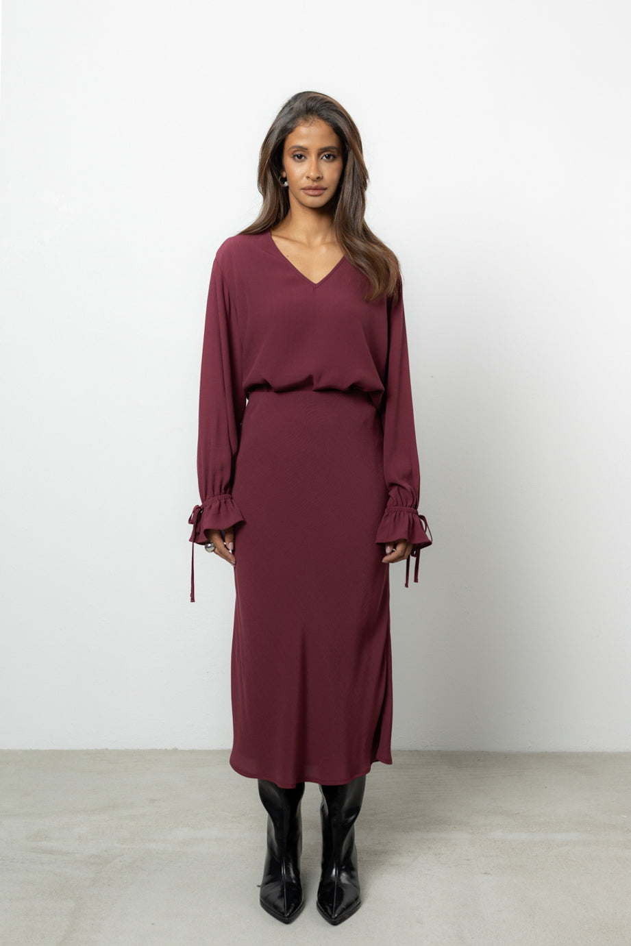 Spódnica Brina Bordo Petite