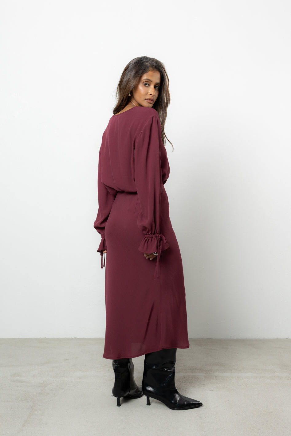 Bluzka Vernell Bordo Petite