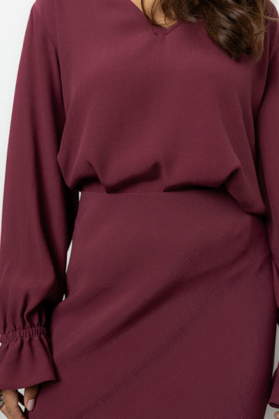 Spódnica Brina Bordo Petite