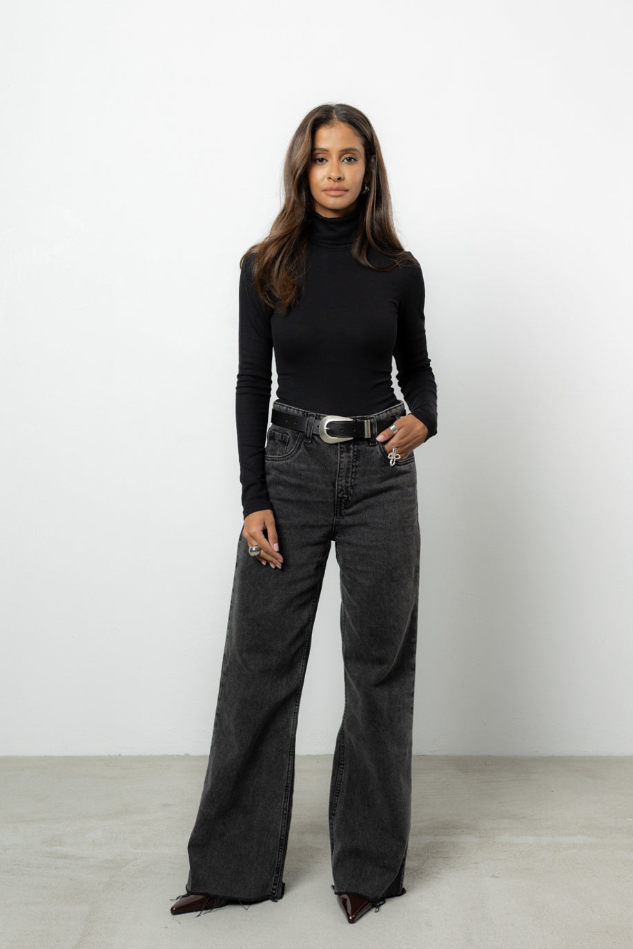 Jeansy Miami Black Petite