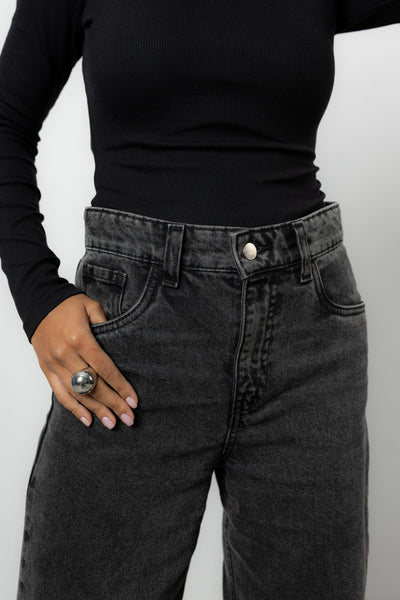 Jeansy Miami Black Petite