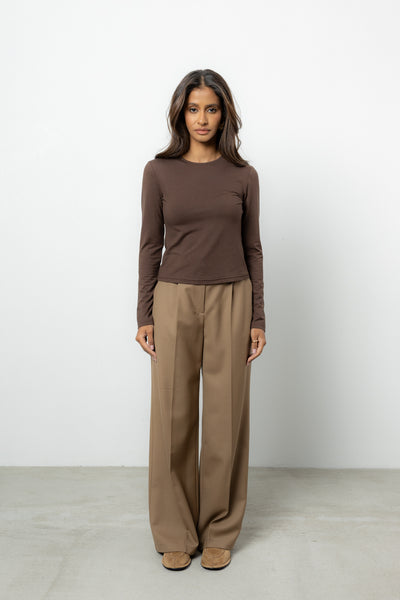 Longsleeve Luca Brown Petite