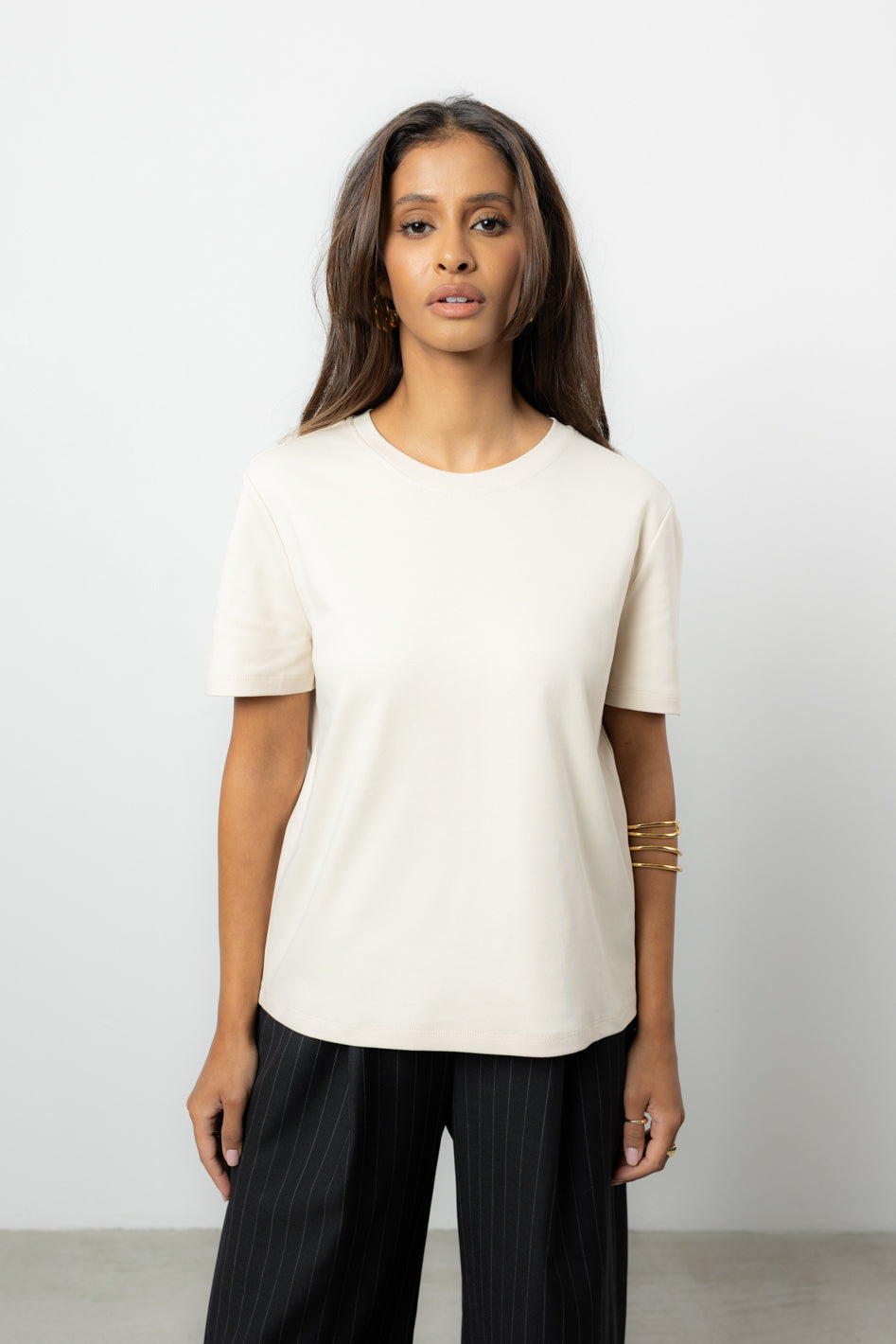 T-shirt Regro Vanilla Petite