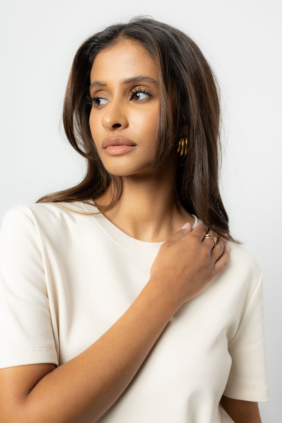 T-shirt Regro Vanilla Petite