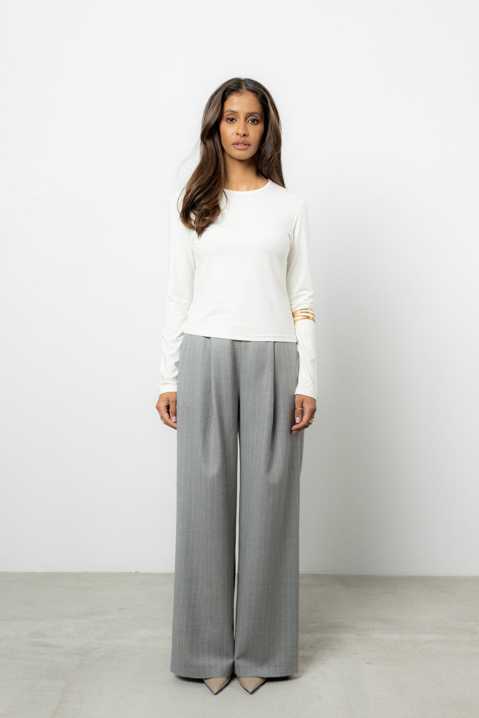 Longsleeve Luca Cream Petite