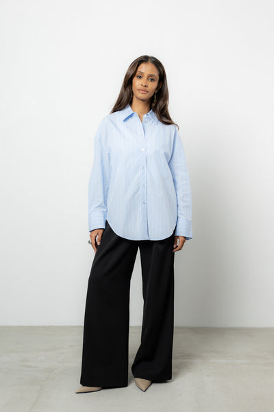 Spodnie Dilas Black Wool Petite