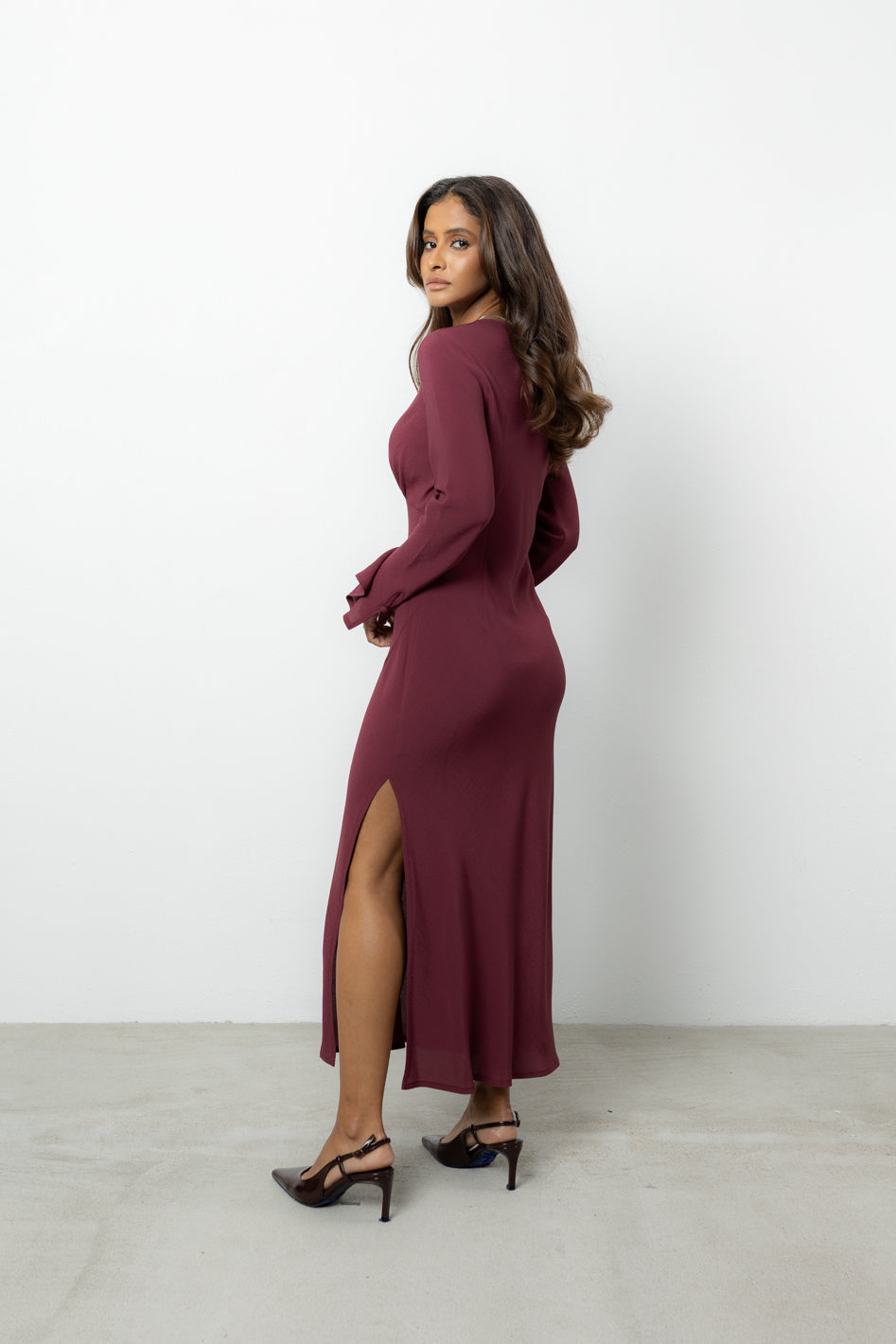 Sukienka Astra Bordo Petite
