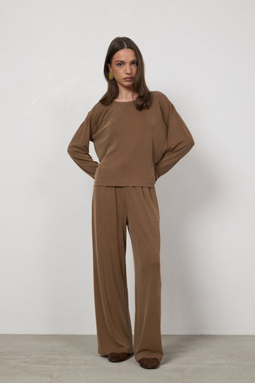 Spodnie Lenno Mocha Petite