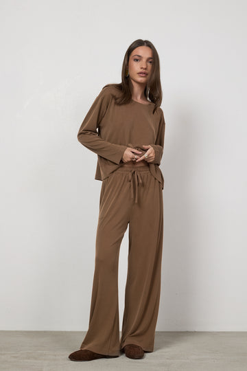 Spodnie Lenno Mocha Petite