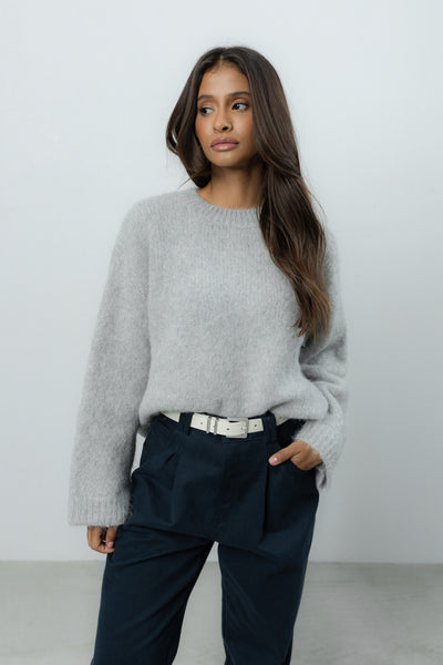 Sweter Ismo Light Grey Petite