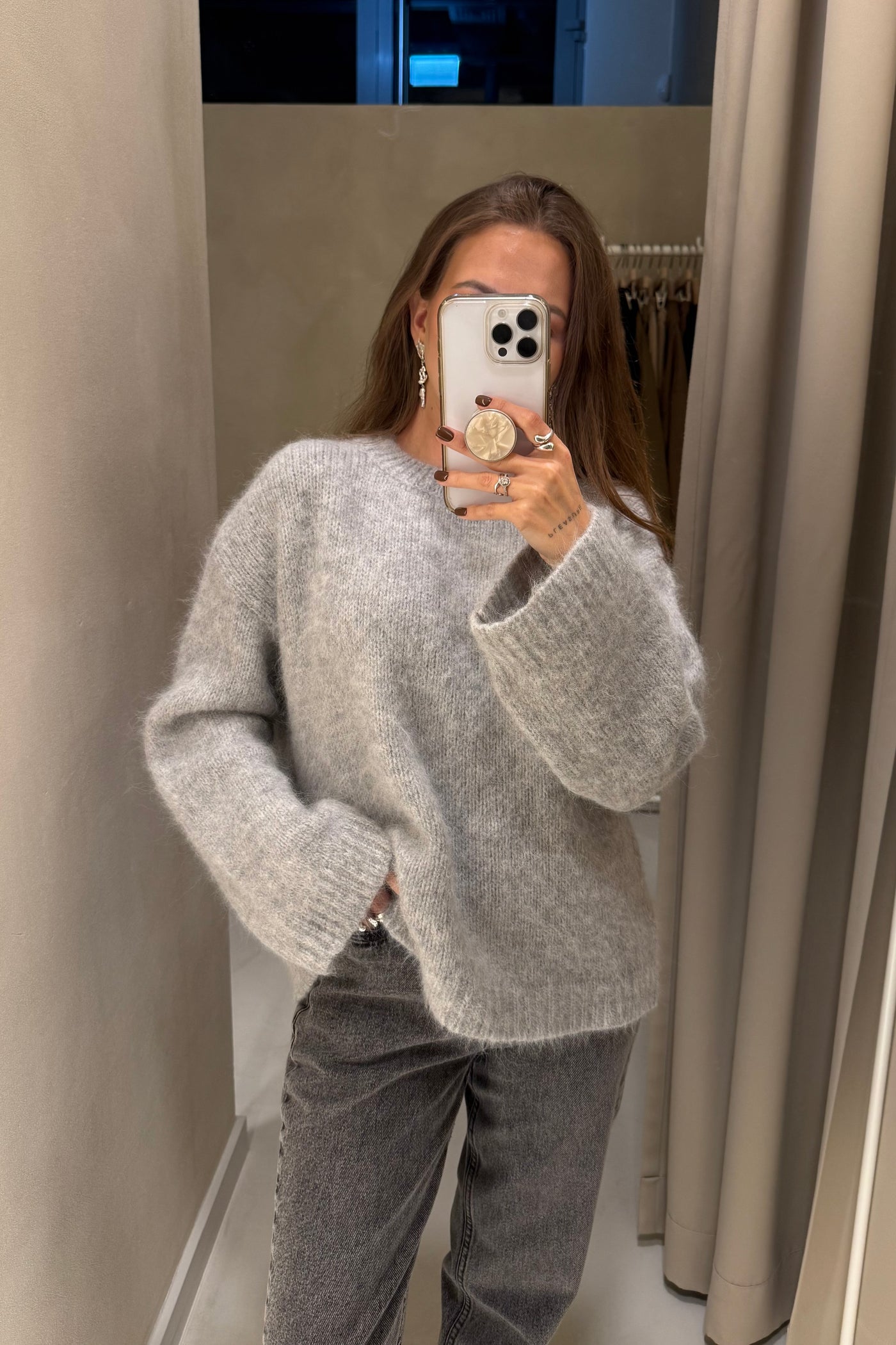 Sweter Ismo Light Grey Petite