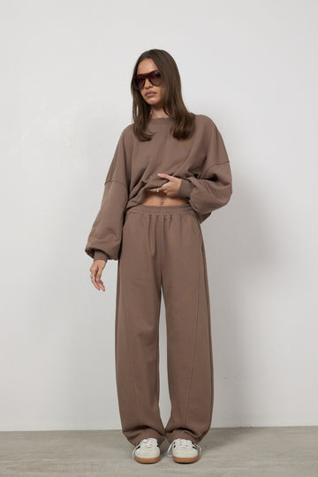 Spodnie Ronis Taupe Petite