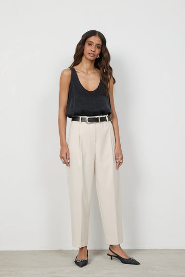 Spodnie Cleo Cream Petite