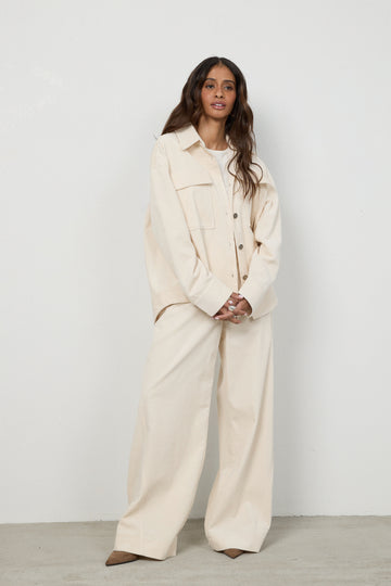 Spodnie Roy Cream Petite