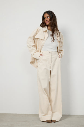 Spodnie Roy Cream Petite