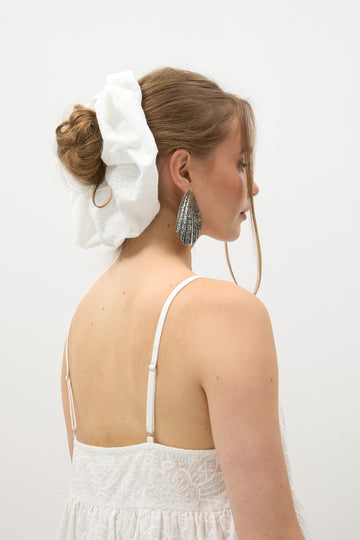 Scrunchie Inga Off-white
