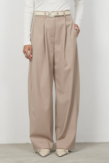 Spodnie Elio Beige Petite