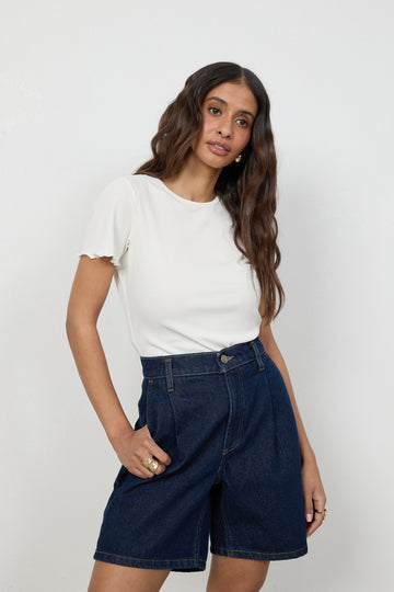 Szorty Amelia Navy Petite