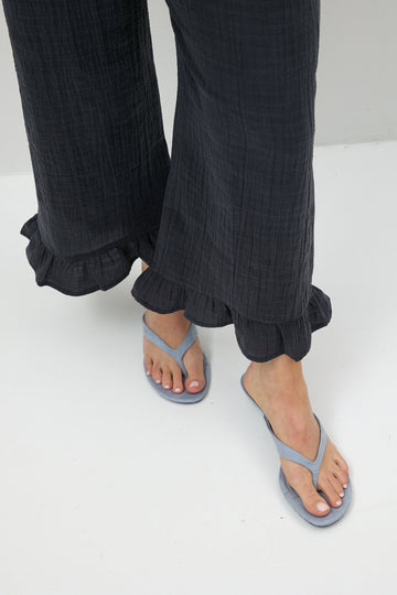 Spodnie Saffo Washed Black Petite
