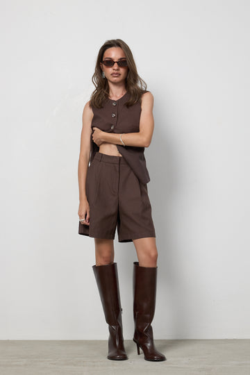 Szorty Valerie Brown Petite
