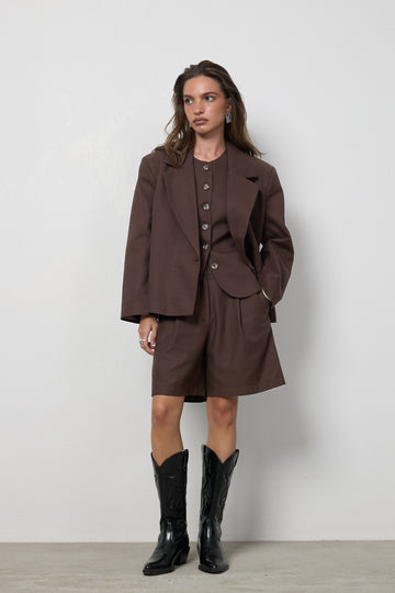 Szorty Valerie Brown Petite