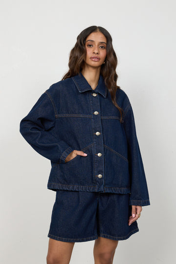 Kurtka Dallas Navy Petite