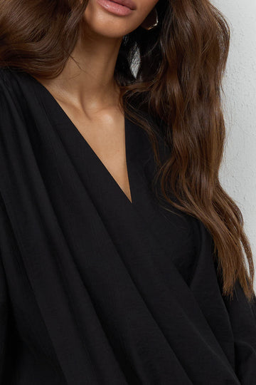 Bluzka Lou Black Petite