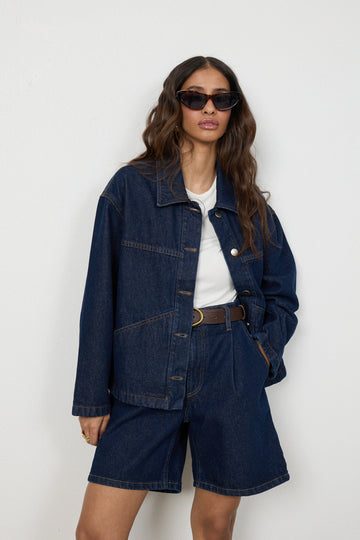 Kurtka Dallas Navy Petite