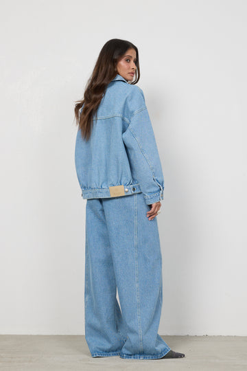 Kurtka Jean Light Blue Petite