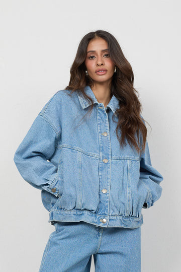 Kurtka Jean Light Blue Petite