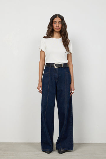 Jeansy Atlanta Navy Petite