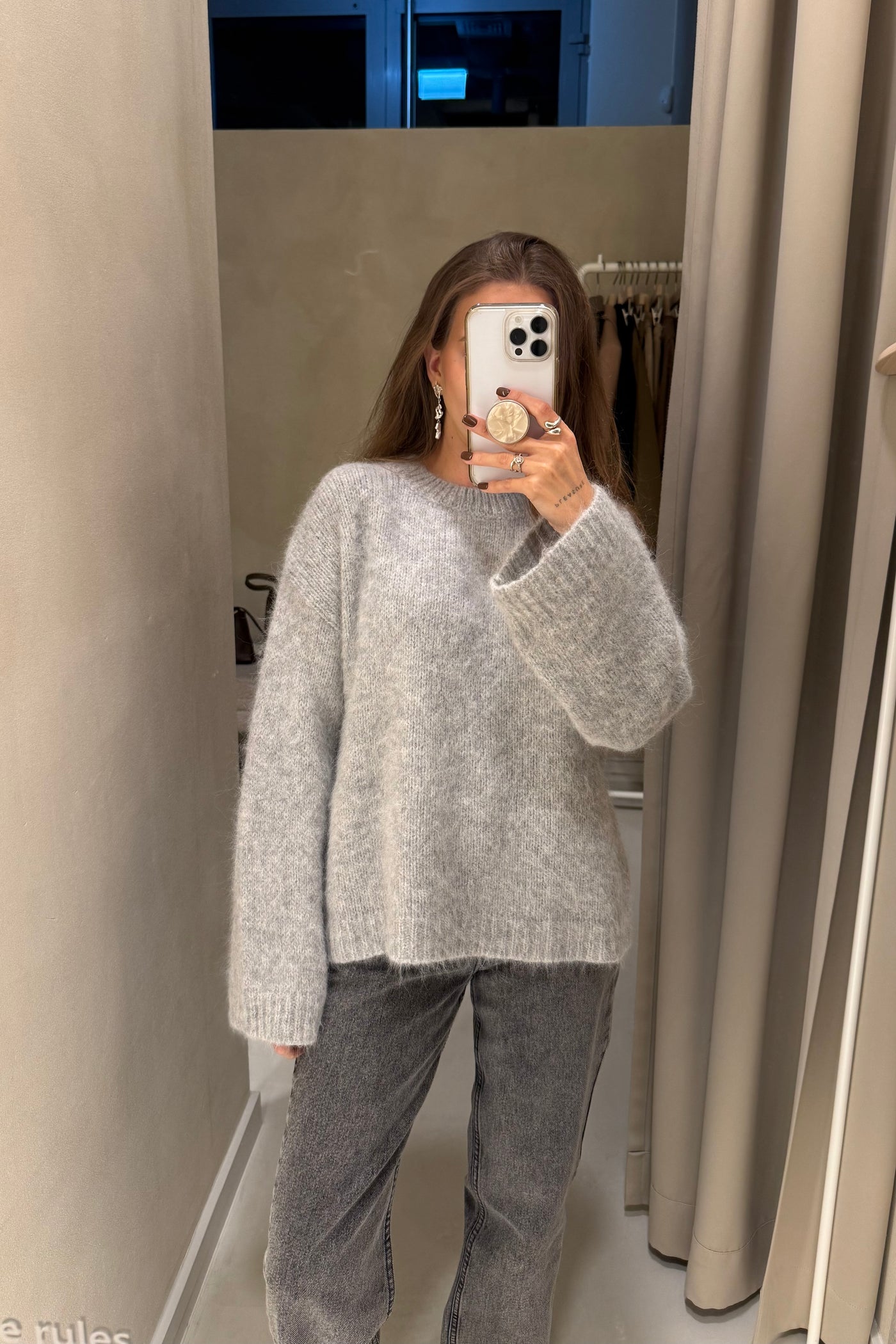 Sweter Ismo Light Grey Petite