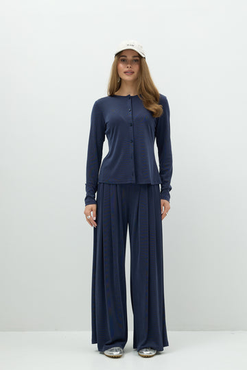 Spodnie Nomee Navy Petite