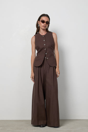 Spodnie Algero Brown Petite